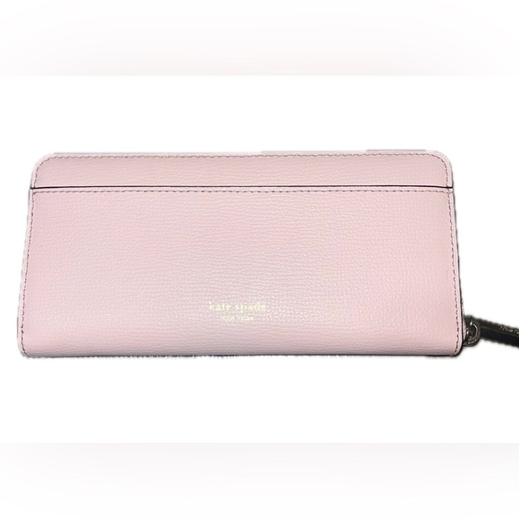 Kate Spade New York Dog Sylvia Francois Slim Pink Continental Wallet - Picture 12 of 15